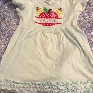 Kids Casual Dress in Light Blue